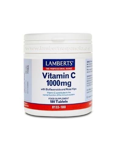 Pack de 2ud Vitamina C 1000Mg. Con Bioflavonoides 180 Compri