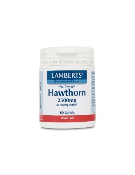 Pack de 2ud Espino Blanco 2500Mg. 60 Comprimidos de Lamberts