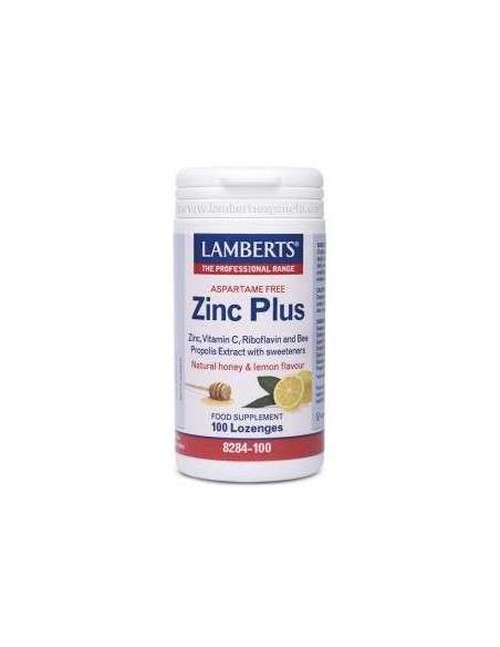 Pack de 2ud Zinc Plus 100 ComprimidosMast. de Lamberts