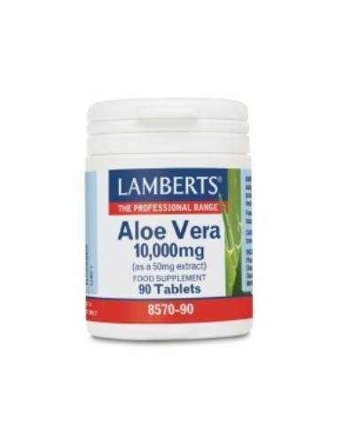Pack de 2ud Aloe Vera 10.000Mg. 90 Comprimidos de Lamberts