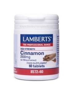 Pack de 2ud Canela 2500Mg. 60 Comprimidos de Lamberts