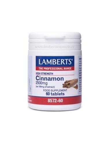 Pack de 2ud Canela 2500Mg. 60 Comprimidos de Lamberts