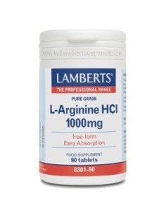 Pack de 2ud L-Arginina 1000Mg. 90 Comprimidos de Lamberts