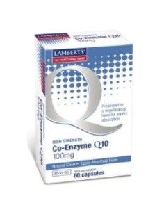 Pack de 2ud Coenzima Q10 100Mg. 60Cap. de Lamberts