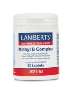 Pack de 2ud Methyl B Complex 60 Comprimidos de Lamberts