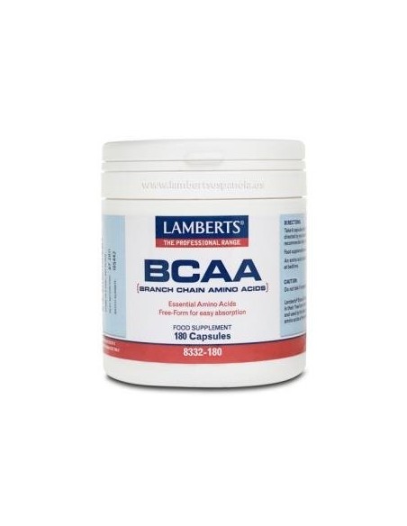 Pack de 2ud Bcaa Aminoacidos Ramificados 180Cap. de Lamberts