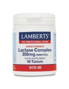 Pack de 2ud Complejo Lactasa 350Mg. 60 Comprimidos de Lamber