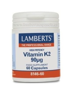 Pack de 2ud Vitamina K2 90µg 60Cap. de Lamberts