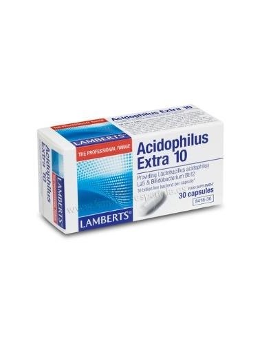 Pack de 2ud Acidofilus Extra 10 30Cap. de Lamberts
