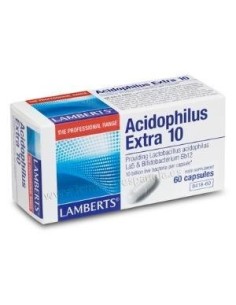 Pack de 2ud Acidofilus Extra 10 60Cap. de Lamberts