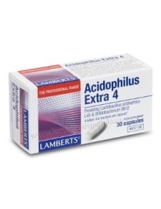 Pack de 2ud Acidofilus Extra 4 S/Leche 30 Cap. de Lamberts