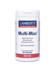 Pack de 2ud Multi-Max (Vit+Min+Amin) (1Al Dia) 60 Comprimido