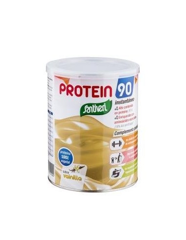Protein-90 Vainilla 200 Gramos Santiveri