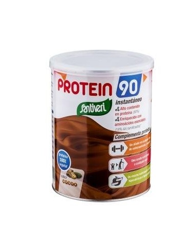 Protein-90 Cacao 200 Gramos Santiveri