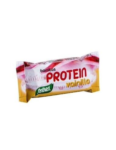 Barritas Protein Vainilla Caja 16Ud. de Santiveri