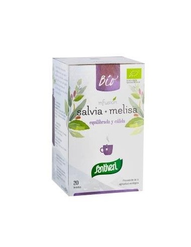 Sanaflor Salvia+Melisa Infusion 20 Unidades Bio Santiveri