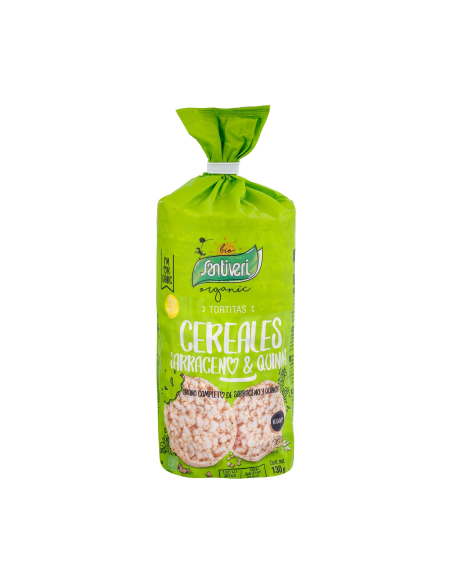 Tortitas De Cereales 130 Gramos Bio S/G Santiveri