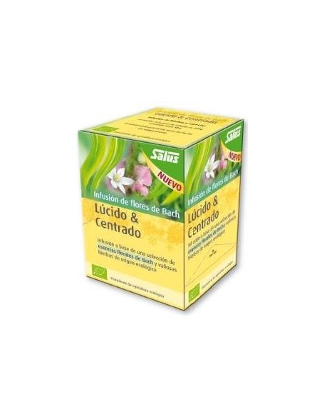 Infusion Flores Bach Lucido Y Concentrado 15S Sobres de Salu