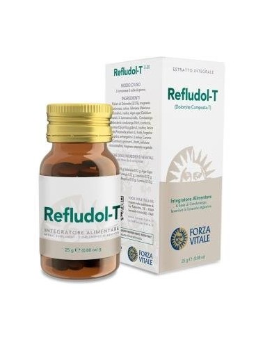 Refludol-T (Dolomite Composta) 25Gr.Comprimidos de Forza Vit