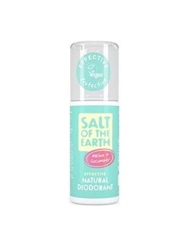 Desodorante Unisex Melon-Pepino Spray 100 Ml de Salt Of The Earth