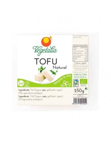 Tofu Fresco Bio 250 G Vegetalia de Vegetalia