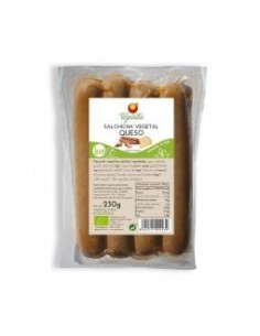 Salchicha Vegetal Con Queso Bio 230G Vegetalia de Vegetalia