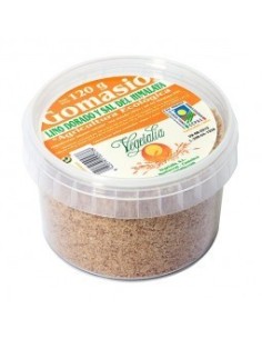 Gomasio con lino dorado y sal del himalaya bio tarrina de 12