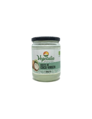 Aceite de Coco Virgen Bio 400g Vegetalia
