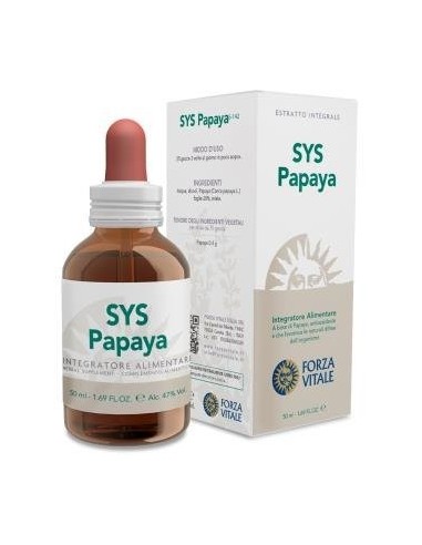 Sys.Papaya 50Ml. de Forza Vitale