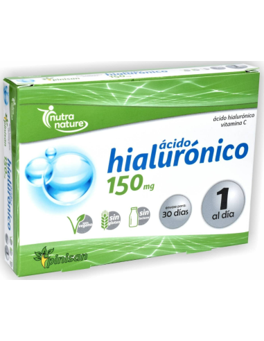 Acido Hialuronico 150 mg 30 capsulas de Pinisan