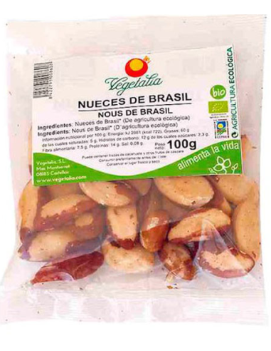 Nueces de brasil bio 100 g Vegetalia