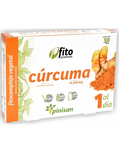 Fito Premium Curcuma, 30 Caps. de Pinisan