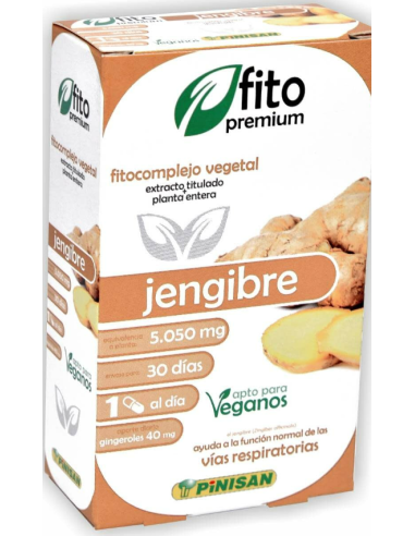 Fito Premium Jengibre, 30 Caps. de Pinisan