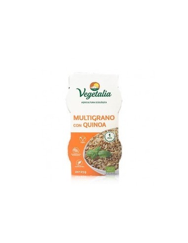 Vasito Multigrano Con Quinoa 2X125 Gramos Bio Vegetalia