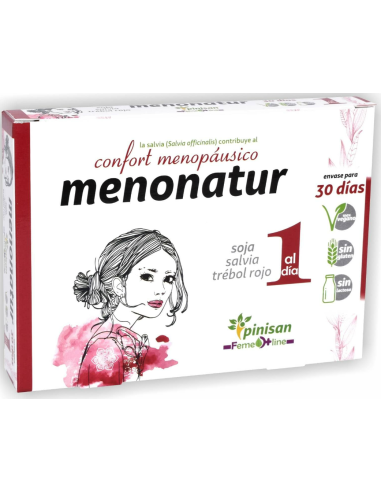 Menonatur, 30 Cáps. de Pinisan
