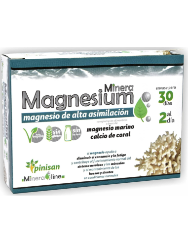 Mineraline Magnesium, 60 Caps. de Pinisan