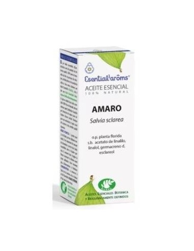 Salvia Sclarea (Amaro) Aceite Esencial 10Ml. de Esential Aro