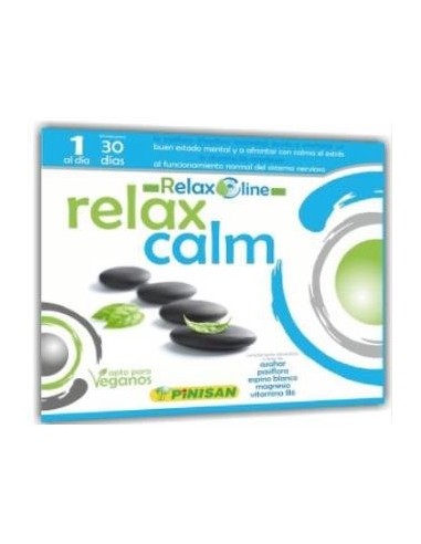 Relaxline, Relaxcalm, 30 Cáps. de Pinisan