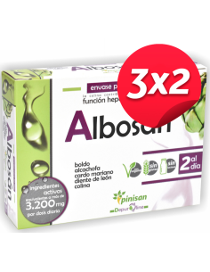 Pack 3x2 Albosan 60Cap. de Pinisan