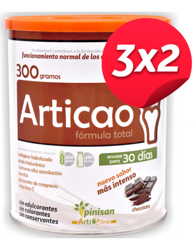 Pack 3x2 Articao (Articolag) Sabor Chocolate 300Gr. de Pinis