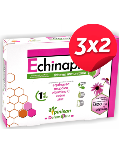 Pack 3x2 Echinapro 30Cap. de Pinisan