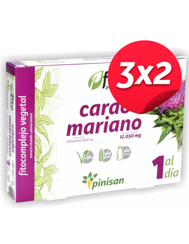 Pack 3x2 Fito Premium Cardo Mariano 30Cap. de Pinisan