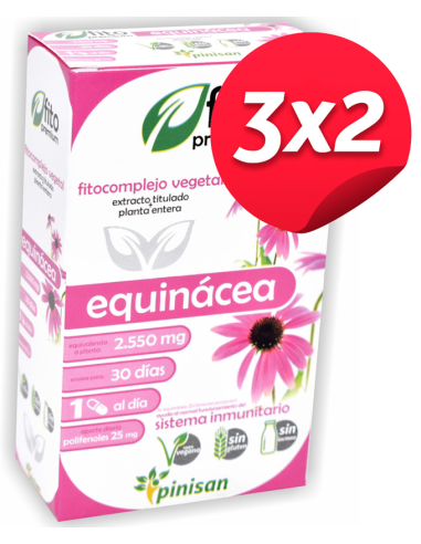 Pack 3x2 Fito Premium Echinacea 30Cap. de Pinisan