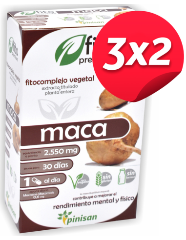 Pack 3x2 Fito Premium Maca 30Cap. de Pinisan
