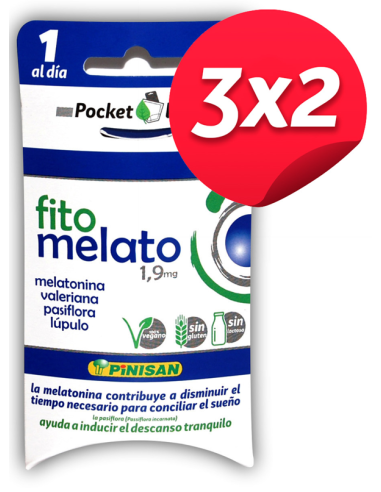 Pack 3x2 Fitomelato 10Cap. de Pinisan
