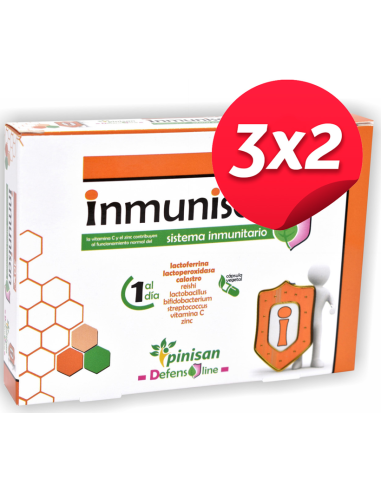 Pack 3x2 Inmunisan 30Cap. de Pinisan
