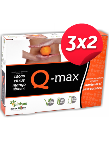 Pack 3x2 Perfect Line Q-Max (Quema) 30Cap. de Pinisan