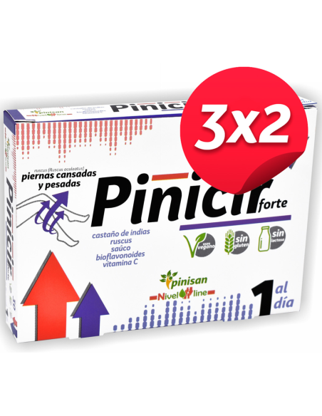 Pack 3x2 Pinicir Forte 30Cap. de Pinisan