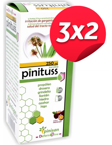 Pack 3x2 Pinituss Jarabe 250Ml. de Pinisan