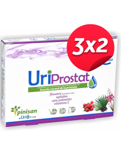 Pack 3x2 Uriprostat 30Cap. de Pinisan